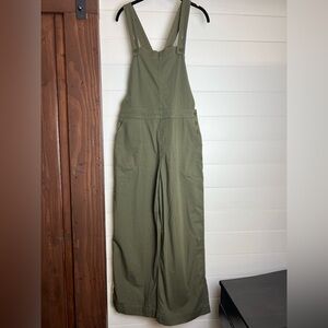 PATAGONIA Women's Stand Up® Cropped Overalls in Green size 10